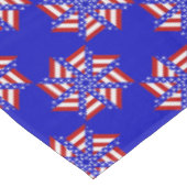 Nappe USA FLAG-TEABAG FOLDING S14B-52x70 TABLECLOTH (Angle)