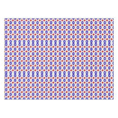 Nappe USA FLAG-TEABAG FOLDING S1-52x70 COTTON TABLECLOTH (Devant (Horizontal))