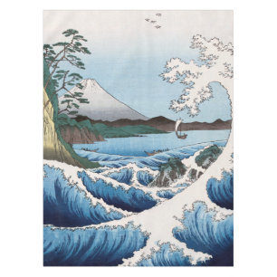 Nappe Utagawa Hiroshige - Mer au large de Satta, provinc