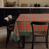 Nappe Vacances chaudes en Classic Rouge et Vert Plaid De