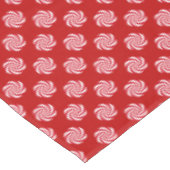 Nappe Vacances de Noël de remous de sucrerie de menthe (Angle)