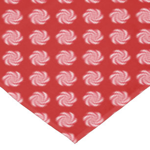 Nappe Vacances de Noël de remous de sucrerie de menthe