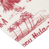 Nappe Vacances Hawaiian Hula Girl Toile (Angle)