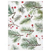 Nappe Vacances Pine & Berries Rouge Design Woodland (Devant)