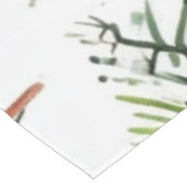 Nappe Vacances Pine & Berries Rouge Design Woodland (Angle)