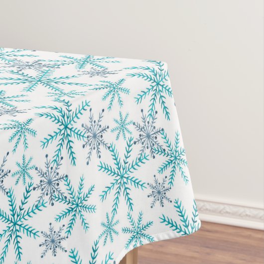 Nappe Vacances turquoises de motif de flocon de neige de (In Situ)