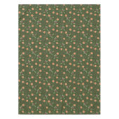 Nappe Vacances vertes d'hiver Orange et épices Green (Devant)