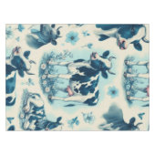 Nappe Vache de ferme vintage sans joint (Devant (Horizontal))