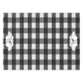 Nappe Vache de la ferme à plaid de Buffalo noir (Devant (Horizontal))