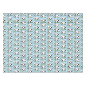 Nappe Vache mignonne en vert dessin animé sur le terrain (Devant (Horizontal))