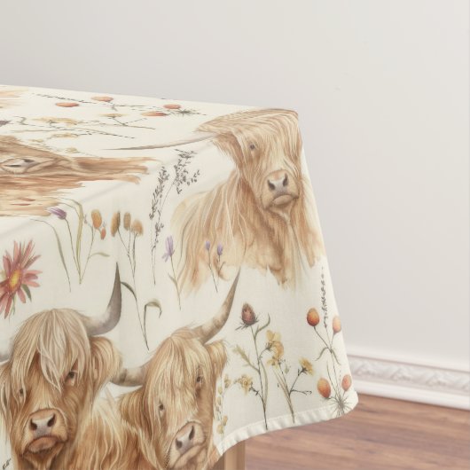 Nappe Vaches des Highlands (In Situ)