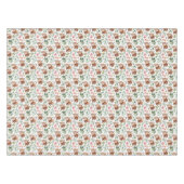 Nappe Vaches Highland et fleurs roses Motif Floral (Devant (Horizontal))