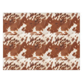 Nappe Vachette blanche à crème Brown (Devant (Horizontal))