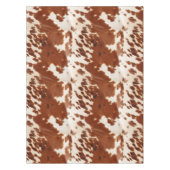 Nappe Vachette blanche à crème Brown (Devant)