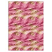 Nappe Vachette de cowgirl en or rose de l'Ouest (Devant)