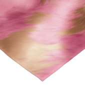 Nappe Vachette de cowgirl en or rose de l'Ouest (Angle)