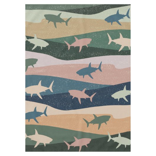 NAPPE VAGUE DE REQUIN VINTAGE (Devant)