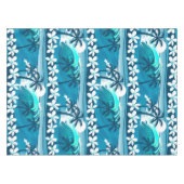 Nappe vague de surf tropicale avec palmiers (Devant (Horizontal))