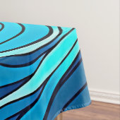 Nappe Vagues d'eau bleu turquoise Abstraite | (In Situ)