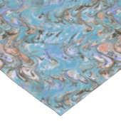 Nappe Vagues en bleu acrylique pour l'art Abstrait (Angle)