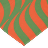 Nappe Vagues rouges et vertes (Angle)