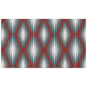 Nappe vagues turquoises de gris bordeaux (Devant (Horizontal))