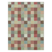 Nappe Vaisselle vintage de patchwork d'héritage (Devant)