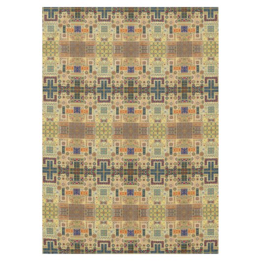 Nappe Vaisselle vintage Motif Patchwork (Devant)