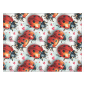 Nappe Valentine`s Day Ladybug Love Pattern (Devant (Horizontal))