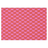 Nappe Valentine's Day Pink and Red Heart Pattern Party (Devant (Horizontal))