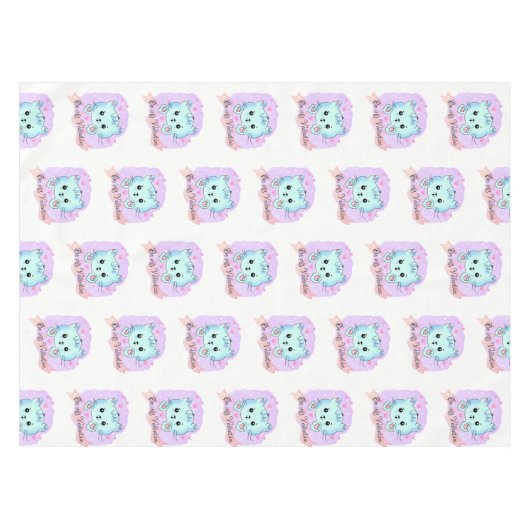 Nappe Valentine's Day Tablecloth Be my Valentine (Devant (Horizontal))