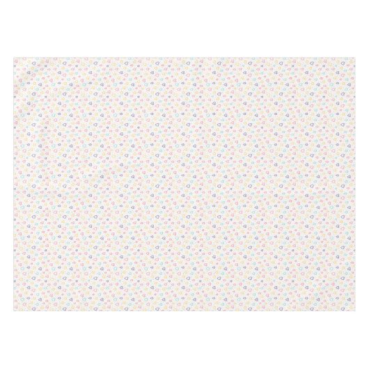 Nappe Valentine's Day Tablecloth Colorful Hearts (Devant (Horizontal))