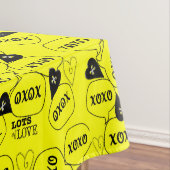 Nappe Valentine's Day Tablecloth XOXO Beaucoup d'amour (In Situ)