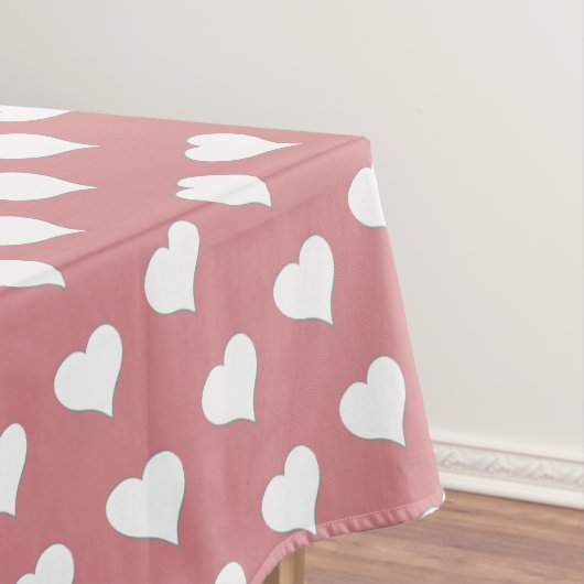 Nappe Valentine's Tablecloth Custom Valentine Love Decor (In Situ)