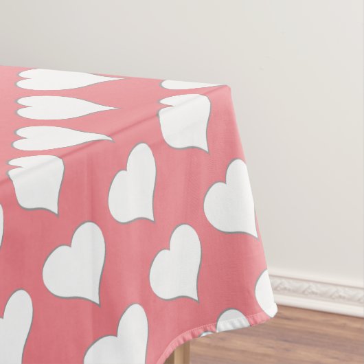 Nappe Valentine's Tablecloth Custom Valentine's Decor (In Situ)