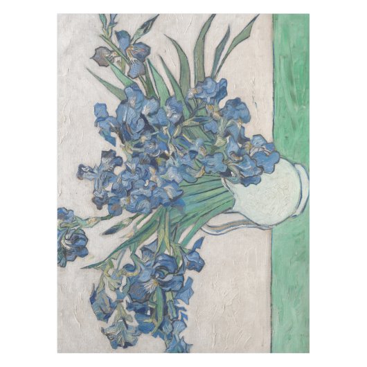 Nappe Van Gogh Iris Vase Peinture Impressionnisme (Devant)