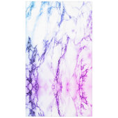 Nappe Variété de violets et aspect marbre à veine bleuât (Devant)