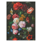 Nappe Vase de verre avec des fleurs (Devant)