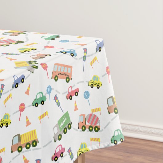 Nappe Véhicules de transport Blanc (In Situ)
