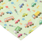 Nappe Véhicules de transport vert (Angle)