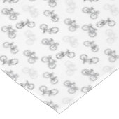 Nappe Vélos noir et gris (Angle)