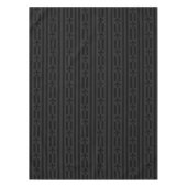 Nappe Velours noir fleur de Lis (Devant)