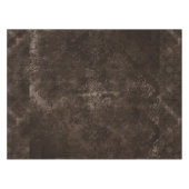 Nappe Velvety Bronze Damask | Grunge baroque Brown (Devant (Horizontal))