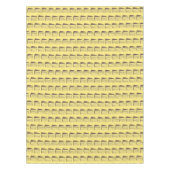 Nappe Vente de gâteau de couche jaune tranche de chocola (Devant)