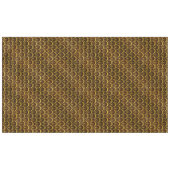 Nappe Ventilateur d'or Art Déco Motif (Devant (Horizontal))