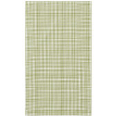 Nappe Véranda de campagne carreaux verts gingham rustiqu (Devant)
