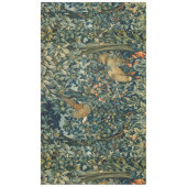 Nappe VERDURE, ANIMAUX FORESTIERS Pheasant, Fox, Vert Fl (Devant)