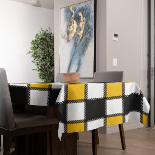 Nappe Vérification de la couche noire et jaune