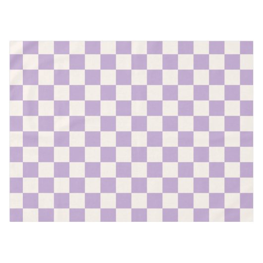 Nappe Vérification du pourpre, Motif de tableau de contr (Devant (Horizontal))