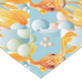 Nappe Vermillion Oiseaux Dans L'Eau Bubble Pastel (Angle)